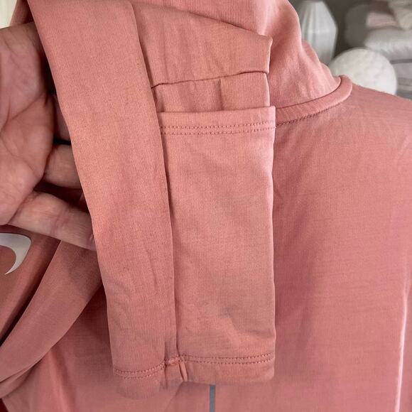 Nike Dri Fit blush pink women's size medium athletic jacket, athleisure #1381 - Picture 7 of 11